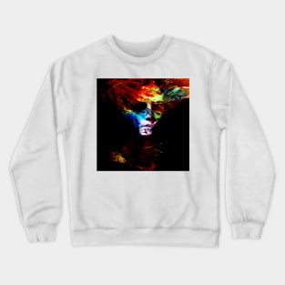 Abstract Ghost Crewneck Sweatshirt